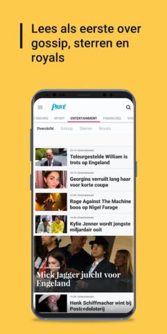De Telegraaf nieuws-app for Android