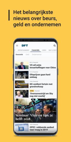 De Telegraaf nieuws-app pour Android