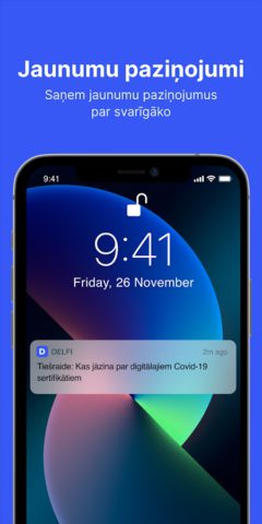 Delfi.lv для Android — скриншот 2