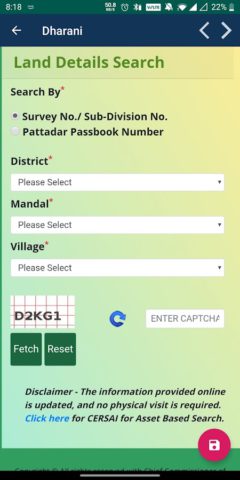 Telangana Land Records for Android