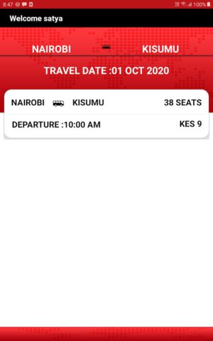 Easycoach Booking для Android — скриншот 3
