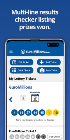 Android 版 EuroMillions