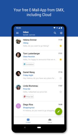 GMX – Mail & Cloud لنظام Android