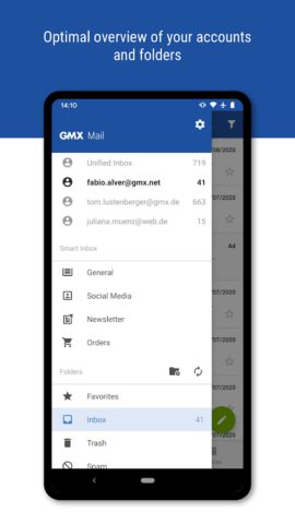 Android용 GMX – Mail & Cloud