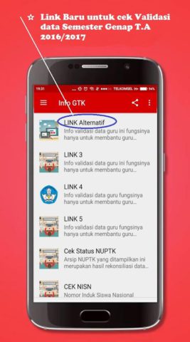 Info GTK per Android