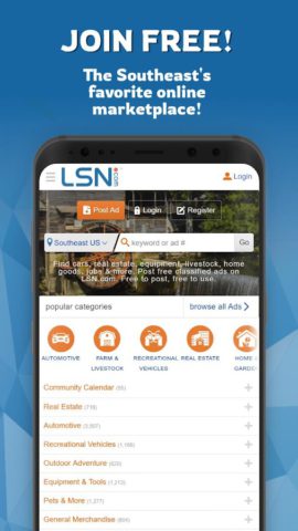 LSN: Buy, Sell, and Trade для Android