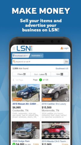 Android 版 LSN: Buy, Sell, and Trade
