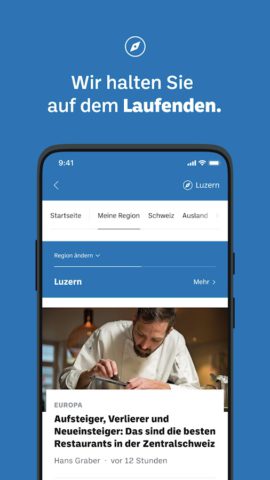 Luzerner Zeitung News pour Android
