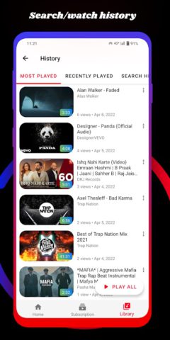 Play Tube per Android