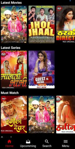 RDX Movies for Android