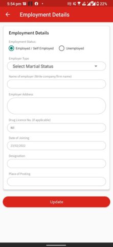 Rajasthan Pharmacy Council для Android — скриншот 3
