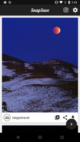 SnapSave — Download Instagram для Android — скриншот 2