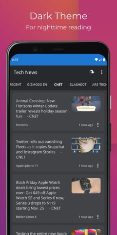 Tech News أخبار التكنولوجيا لنظام Android
