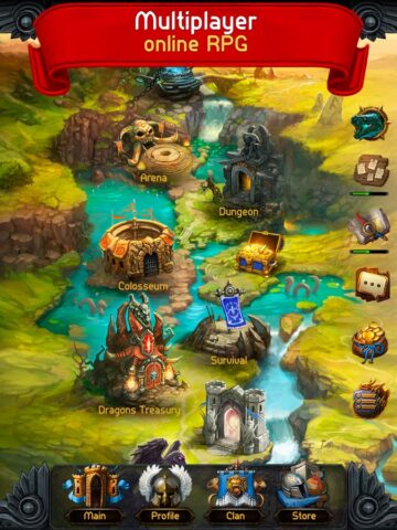 Godlands RPG – Glory of Heroes pour iOS
