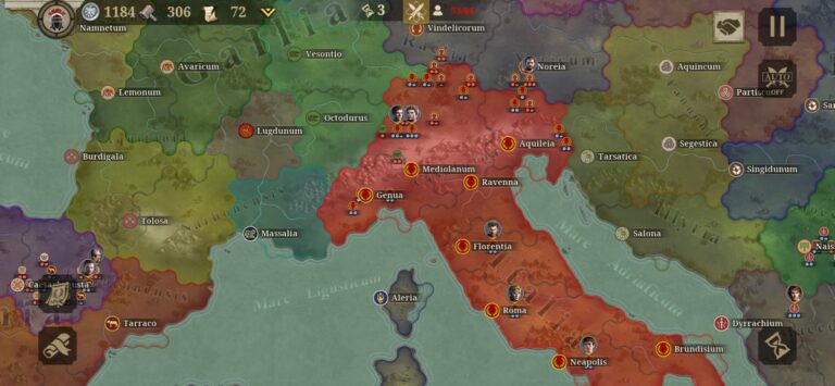 iOS용 위대한 정복자: 로마