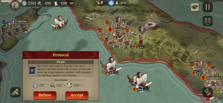 Great Conqueror: Rome لنظام iOS