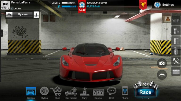 Tuner Life Online Drag Racing para Android