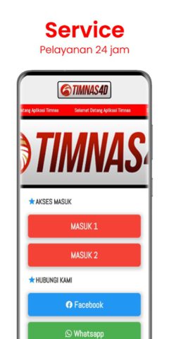 Timnas4d für Android
