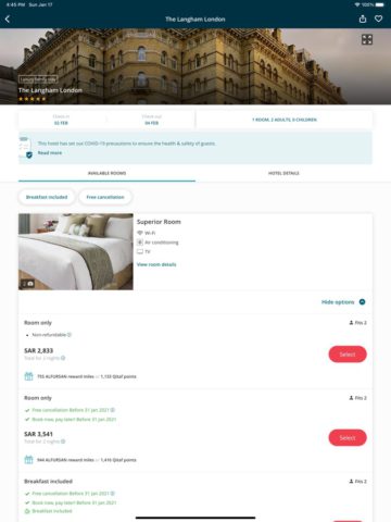 Almosafer: Hotels & Flights for iOS