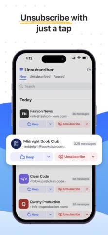Clean Email — Inbox Cleaner para iOS