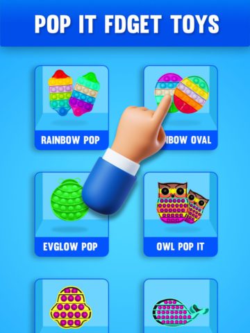 Pop it Fidget Trading Toy 3D für iOS