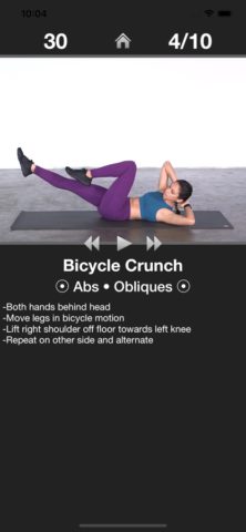iOS 版 每日腹部鍛煉 – 運動健身程式