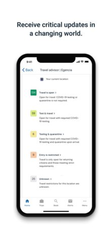 Egencia для iOS — скриншот 5