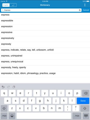 English – Urdu Offline Dictionary für iOS
