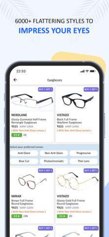 EyeMyEye: Order Eyewear Online для iOS