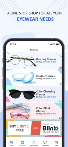 EyeMyEye: Order Eyewear Online สำหรับ iOS