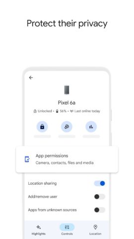 Google Family Link for Android