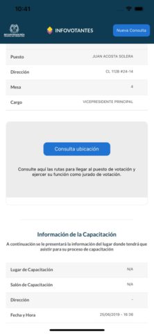 InfoVotantes Elecciones 2022 для iOS