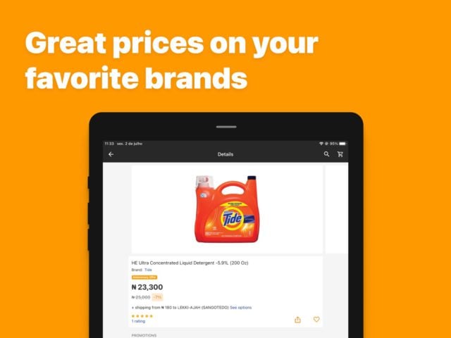 Jumia Online Shopping für iOS