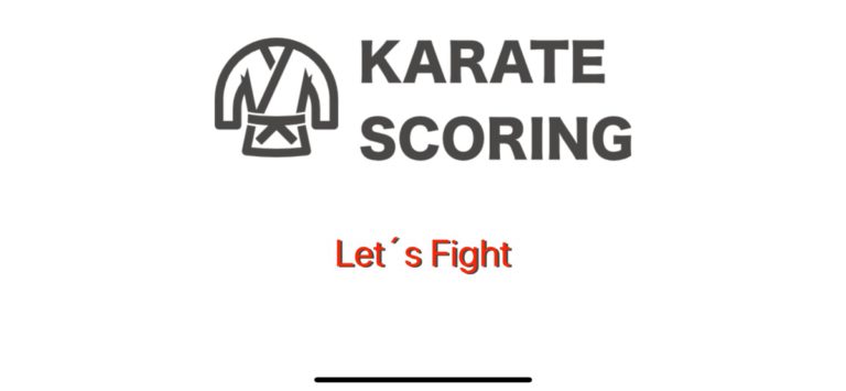 Karate Scoring pour iOS