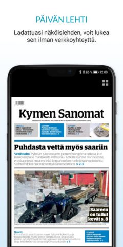 Android 版 Kymen Sanomat