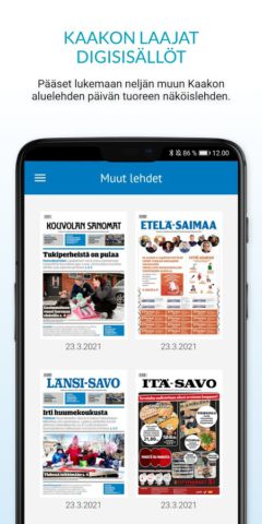 Kymen Sanomat für Android