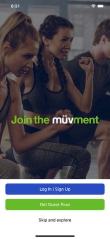 MUV Fitness pour iOS