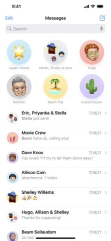 Messages for iOS
