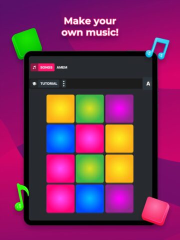 لعبه الموسيقى- صانع الإيقاع لنظام iOS