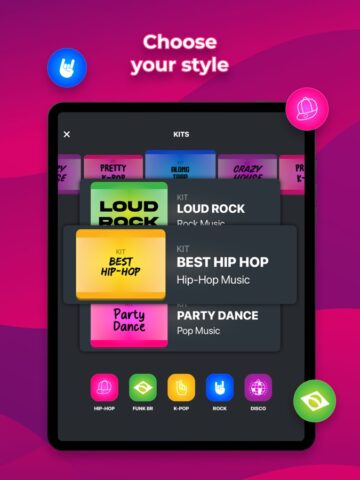 SUPER PADS – Deviens DJ Pro! pour iOS