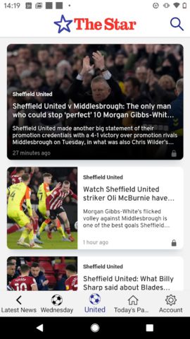 The Sheffield Star Newspaper لنظام Android