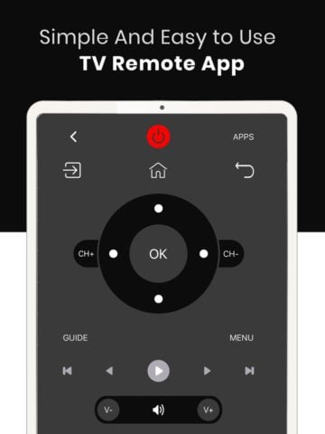 Universal TV Remote –  All TVs for iOS