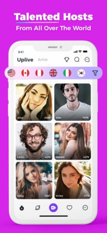 Uplive-Live Stream,Video Chat cho iOS