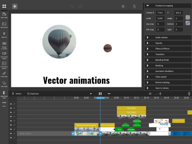 iOS 版 VidMix Video Editor
