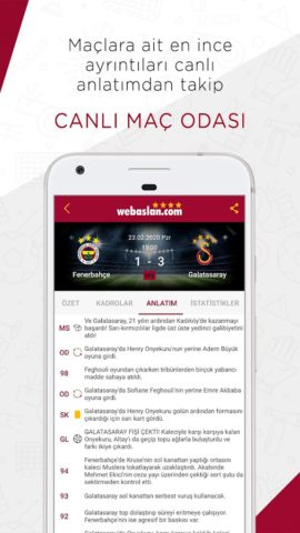 Webaslan – Galatasaray haber para Android