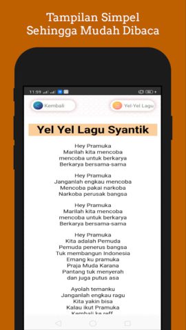 Yel Yel Pramuka لنظام Android