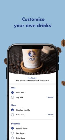 ZUS Coffee per iOS