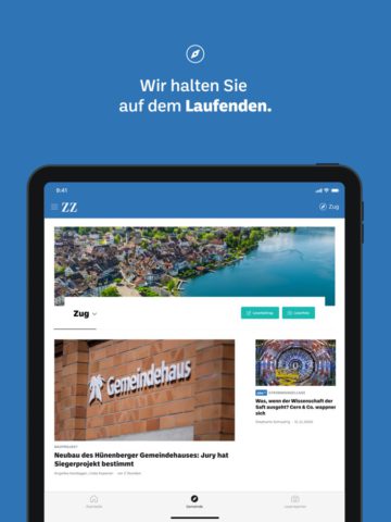 iOS için Zuger Zeitung News
