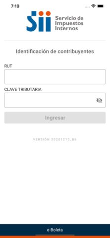 iOS용 e-Boleta