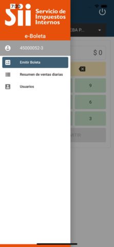 iOS용 e-Boleta